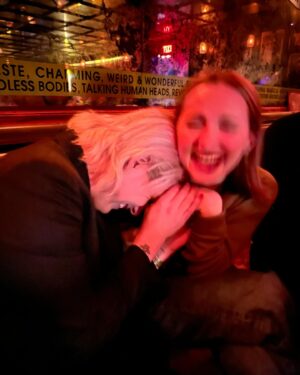 Mason Alexander Park Instagram - Here’s to many more years of blurry photos of me loving on you. Thank you for being my friend, happiest of birthdays Maude 🖤