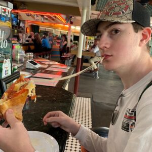 Mason Cook Instagram - What do you call a fake pasta. . . AN IMPASTA! Sorry that was cheesy 😉