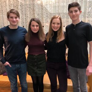 Mason Cook Instagram - Happy #NationalSiblingsDay! I am honestly so lucky to call these 3 amazing people family. They have always been there for me and the words “Thank you” don’t express my love and appreciation for them. Alone, we are strong. But together, we are unbreakable. OG squad 4 lyfe!