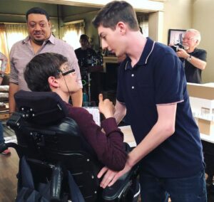 Mason Cook Instagram - ....and that’s a wrap on Season 3 of @speechlessabc! No word on a 4th season yet, but we are hopeful and would love to keep bringing the fun to our awesome fans! In the meantime keep watching our new episodes every Friday on @abcnetwork! It’s not “goodbye,” it’s “see you later!” 🤞🏼 #RenewSpeechless #Speechless #MyTVFamily