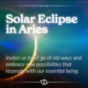 Matías De Stefano Instagram - 🌕✨ Eclipse Total de Sol en Aries - 8 Abril 2024 ✨🌑⠀ ⠀ 

Este lunes, prepárate para un evento astronómico poderoso: un Eclipse Total de Sol en el signo de Aries, exactamente a las 15:20 hs (hora de Argentina). 🌞🌚⠀ ⠀ 

En este momento mágico, el Sol y la Luna se alinean en una danza celestial con Quirón, el Nodo Norte, y Mercurio retrógrado, todos en Aries, invitándonos a una profunda renovación.⠀ ⠀ 

🔮 Tips para aprovechar este eclipse:⠀
Emociones como la sensibilidad y el enojo se intensificarán. Respira y mantente centrado.⠀
Evita grandes movimientos, decisiones importantes, y sobrecargarte de información. La claridad es tu aliada.⠀
No es el momento para rituales. La observación y la introspección serán tus mejores herramientas.⠀
Dedica tiempo a la meditación, utilizando técnicas que favorezcan tu introspección y conexión con el ahora.⠀
Busca la soledad o la compañía de pocas personas. La paz es tu refugio.⠀
Practica la paciencia y la templanza. Observa tus emociones sin resistirte a ellas.⠀

Confía en el proceso de transformación. Suelta aquello que ya no te sirve, permitiendo que el eclipse revele nuevas formas de ser, en armonía con tu esencia.⠀ ⠀ 

Este eclipse nos invita a soltar viejas formas y abrazar nuevas posibilidades que resuenan con nuestro ser esencial. Confía en el proceso, fluye con el cambio. 🌌✨

Gracias @odontologia_consciente_Vt

 #EclipseSolar #Aries #Astrología #Transformación #Consciencia