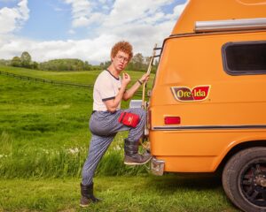 Matt Barnes Instagram - Hahahah twenty year old me would be proud!  A couple of weeks ago we shot @hederjon in his role as #napoleondynamite for @oreida #tattertot hahaha @napoleondynamite