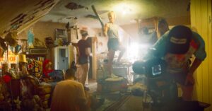 Matt Barnes Instagram - A couple of weeks ago I pulled myself out of my artistic rut and shot a personal project.  Huge thanks to the friends that helped bring my concept to life and were down to get dirty, sweaty and weird!  @petermckinnon came and shot some rad pano film shots and a wonderful video of the day.  Go check it out!!!
The beautiful and lovely @serenitycox.official make a star appearance.  @danrmolson made an amazing clown! @marcandrewsmith nailed the looks as always.  @sandrasyang killed it like expected!  @thomas.a.hart finally got a chance to really do “more is more” @seheightley found us an amazing house and worked her ass off in every way! @ndproducer organized the whole thing ! Thanks to @neighbourhoodstudios for lending me some powerful gear!  @bermanandco for always spoiling me ❤️ @_nikkiross dealt with the doubts, the mood swings, the stress and everything else! lol.  Thanks so much guys for playing photoshoot!  I forgot what it was like, been so caught up in making money and working that the real reason I wanted to be an image maker got lost somewhere.