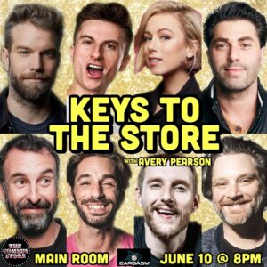 Matt Braunger Instagram - This is going to be incredible 

@thecomedystore Mainroom 6/10 8pm

@ilizas 
@anthonyjeselnik 
@trevorwallace 
@adamraycomedy 
@jeremiahstandup 
@braunger 
@the_danielwebb 
Hosted by @averypearsonkeys 🎹 

Sponsored by @eargasm
