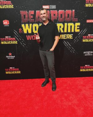 Matt Braunger Instagram - Got to see my bud @robdelaney become a movie star last night. Peter forever! #deadpoolandwolverine is a stone blast. As funny and, weirdly, sweet as it is violent, and it is soooo violent 😆 🩸 🔪. @vancityreynolds and @slevydirect made a perfect summer movie. @thehughjackman is bonkers good, as is the rest of the cast. Also, seeing it at @lincolncenter? Wowwww. Agent Samberly approves 😆 @marvel @marvelstudios #marvel #deadpool #ryanreynolds #wolverine #marveluniverse