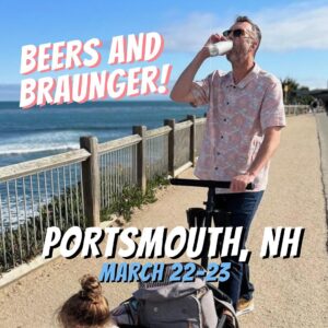 Matt Braunger Instagram - Snatched and ready with my Lululemons. Let’s go, Portsmouth! 🍺 🏋🏻‍♀️ 🎤 🥶 😂 

Next up: Seattle, Columbus, Dayton, KY, Portland, ME. Tix in bio. Feel the burn 🔥 🍑 🦵 👖 Let me know where I’ll see u