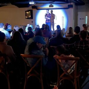 Matt Braunger Instagram - [Backstage before the show]
“You’re gonna do it, Dada! You’re gonna do it great!”
“Thanks Rose”
“Are you gonna sing?” 
😂 ❤️ 🎤 

Rose saw dad at work last night for the first time @ciscobrewersportsmouth. “Go Dada go!” is the best heckle. Thanks Portsmouth 🙏 🍺
