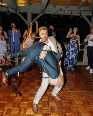 Matt Cutshall Instagram - If there’s an opportunity to get flipped by @derekhough at your wedding you do it.