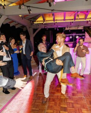 Matt Cutshall Instagram - If there’s an opportunity to get flipped by @derekhough at your wedding you do it.