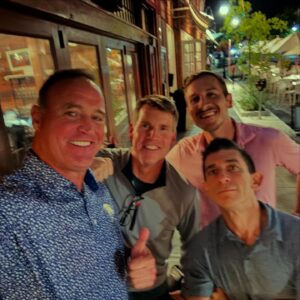 Matt Iseman Instagram - Tomorrow at 7amET, this Relay Team will govern you TEN HOURS of LIVE, NONSTOP ACTION every day of the OLYMPICS!  It’s the #GoldZone only on @peacock!

7a-11a: Iseman & Collinsworth
11a-2p: Siciliano
2p-5p: Hanson

Every gold medal and all the biggest moments LIVE!