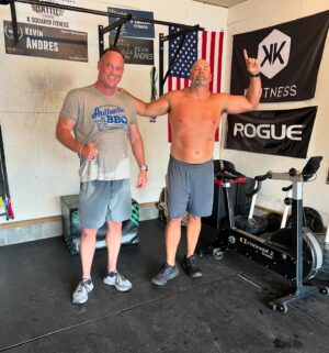 Matt Iseman Instagram - MATTS ON A MISSION… gotta sweat it out before we celebrate the birth of this great nation by blowing things up with my guy in Tennessee!  @mattrogersusa art is explosions and he’s about to paint his masterpiece!