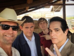 Matt Letscher Instagram - In the desert with the good guys. Wearing a kickass hat. Looking forward to #NarcosMexico seeing the light of day. November 16th.

#narcos
#netflix
#thetimetheyletmewearthehat