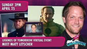 Matt Letscher Instagram - Good morning! Wanted to remind you all about this upcoming event. I don’t do many conventions, so I want to make this one count. That’s why I’m donating all of my personal proceeds to @WCKitchen.  In addition to the Sunday @cw_legendsoftomorrow panel, I’ll be doing one on ones and signing photos. I’ll post the receipts, but in the meantime check out @galaxyconlive for details. Link is also in my bio. See you April 25!

PS I’m not affiliated with World Central Kitchen in any way, I just love what they do and want to support them.✌️