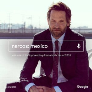 Matt Letscher Instagram - I’m smiling on the inside.  Thank you for making #NarcosMexico one of top trending shows of 2018 according to the folks at @google. Our writers, cast and crew poured a lot of energy and passion into the story of Kiki Camarena and rise of the “cartel” in Mexico.  To see the show turn out as well as it did is gratifying. Your response made it more so.  The powerhouse  performances of @diegoluna_  and @mvegapena are not to be missed. Check it out!

#netflix
#narcos
#yearinsearch