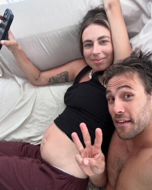 Matt Wilson Instagram - Appreciation post for @jessicaleewilson1 while I sit here at work knowing she has just gone through a solo bedtime routine while pregnant & nauseous. 
What a superstar mum ❤️ x