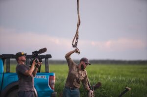 Matt Wright Instagram - Behind the scenes wrangling on @netflix Wild Croc Territory 🐊 with all the team @gshockoz @ariataus @otiseyewear @yokohamaaustralia @fordaustralia