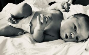 Matt Wright Instagram - Dusty Faith Wright 💞
Born 6.45am 18/11/22
3.69kg
@mattwright …
We’re so smitten & Banjo is stoked to be a big brother, especially because Dusty bought him a present 😂

Thank you to my beautiful Mads @madeleineungar for being are real life angel & birth partner once again. You, Matt & @drcatherinemills helped make my birth a dream 💭 💙