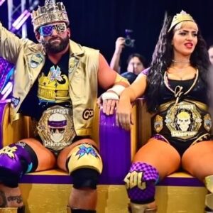 Matthew Cardona Instagram - NOBODY IS DOING WHAT WE ARE DOING ON THE INDIES! 

Control what you can control. 

Making a #WrestleMania entrance last night at @gamechangerwrestling!

@stephdelander @thejimmylloyd @globalwrestlewear 

🎥: @tusslemania