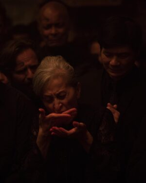 Matthew Libatique Instagram - Each day the background was switched out. These folks knew little about what they were about to see.  #mother! My favorite collaboration with my brother @darrenaronofsky  #NikonD3 #exposuretool #cinematography #goyainspired #stayingathome