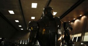 Matthew Libatique Instagram - Iron Man.  The prototype mark II in Tony Stark’s garage. Lighting it was about turning things off. Kudos to the great @legacyeffects @jonfavreau for the artistry. #cinematography #stayathome #marvelstudios
