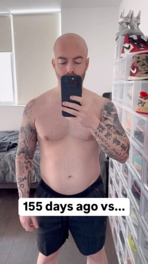 Matthew Santoro Instagram - 155 days of hard work, discipline, and sacrifice. And I'm just getting started. #ﬁtness #motivation #gym #gymmotivation