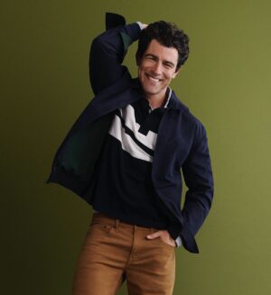 Max Greenfield Instagram - WARNING: Modeling Shoot! Freeing up my look for fall, Free Assembly style. @walmartfashion #walmartpartner #ad