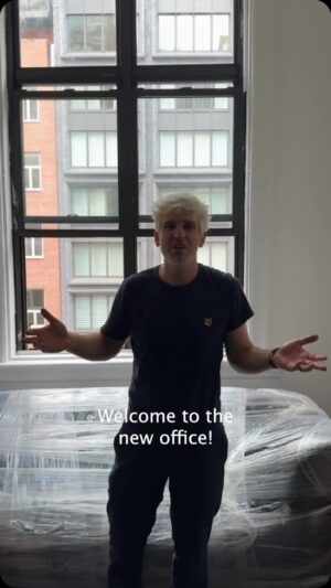 Max Joseph Instagram - Studio Joseph! Simon did a lot of the heavy lifting…
.
.
.
.
.
.
#office #dauschundsofinstagram #nyc