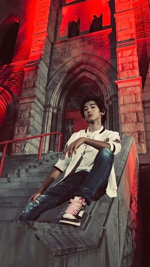 Maximilian Lee Piazza Instagram - Guess what iconic movie was filmed here.  First right comment gets pinned 📌 

Varsity jacket @dolcegabbana 
Jeans @diesel 
Kicks @jumpman23 x @travisscott 

#reelsinstagram #fyp #viralreels #viralaudio