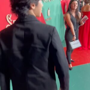 Maximilian Lee Piazza Instagram - EPIC night at the Spirited Premiere: here’s a recap in videos and pics. 

Honored to be part of this special movie with Ryan Reynolds, Will Ferrell, Octavia Spencer and the rest of the amazingly talented cast. 

Get ready to laugh, cry and many more emotions in between -- Spirited is the holiday movie that we didn't know we all needed. 

In theaters Nov 11 and streaming on @appletvplus Nov 18! 

Suit @balmain 
Kicks @dolcegabbana