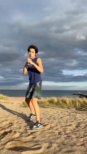 Maximilian Lee Piazza Instagram - Hopping on this trend, more🥋 than 🥊. 

Plus anyone know the guy with the fishing 🎣? 

#boxing #mma #martialarts #karate #taekwondo