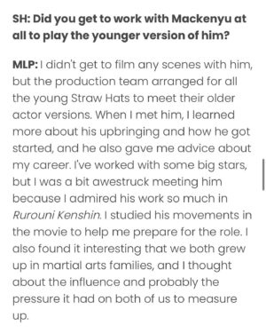Maximilian Lee Piazza Instagram - Feeling incredibly grateful to be featured in Sweety High, where I discuss how I landed the role of Young Zoro and my deep connection with One Piece.  Don’t miss the full story—click the link in my bio.  Special thanks to Amanda McArthur and my publicist @abelita_pr! 

🎶 My Sails Are Set 🏴‍☠️(from @onepiecenetflix soundtrack) @auroramusic @sonya_belousova   Giona Ostelli 

Additional photos @lalotorre HMU @claudia_oyanedel
