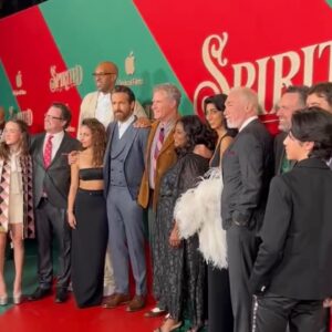 Maximilian Lee Piazza Instagram - EPIC night at the Spirited Premiere: here’s a recap in videos and pics. 

Honored to be part of this special movie with Ryan Reynolds, Will Ferrell, Octavia Spencer and the rest of the amazingly talented cast. 

Get ready to laugh, cry and many more emotions in between -- Spirited is the holiday movie that we didn't know we all needed. 

In theaters Nov 11 and streaming on @appletvplus Nov 18! 

Suit @balmain 
Kicks @dolcegabbana