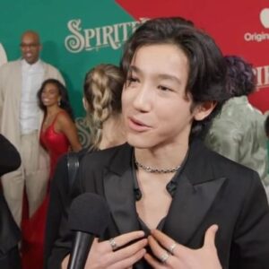 Maximilian Lee Piazza Instagram - Favorite memory of filming the movie Spirited?  Here’s my response from my interview at the premiere 🎙courtesy of Movie Times 

Spirited in theaters now and starts streaming on @appletvplus Nov 18 

Grateful to these dream makers: 

@dkope 
Director Sean Anders 
Will Ferrell 
@vancityreynolds 
@gloriasanchezprods 
CD Rachel Tenner 
@mallorytuckerpierro 
@ddoaner 
@sariknightcd 
@annetmccroskey 

And a special s/o to @lorilively for flying in from New Zealand to attend the premiere with me ❤️ and for all that she does 🙏🏼

#spirited #spiritedpremiere #holidaymovies #ryanreynolds #willferrell #octaviaspencer