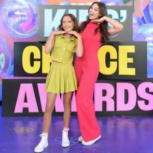 Maya Le Clark Instagram - Thanks for the dream style team for making this classic #nickelodeon look happen for my first ever hosting gig! So much fun! ⚡️

Stylist| @styledbyambika 
Set| @ow.collection 
Rings| @misho_designs @sifjakobsjewellery @nottejewelry
Necklace & Earrings & Bracelet| @coeur_de_lion_jewelry
Purse| @julianandjuliet

Makeup| @_dreadiaz_
Hair| @jaysonmedinahair