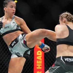 Maycee Barber Instagram - Leg Day 🦵

#mma #ufc #thefuture #legday #legkick