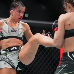 Maycee Barber Instagram - Leg Day 🦵

#mma #ufc #thefuture #legday #legkick
