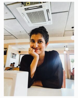 Meetha Raghunath Instagram - My meeting went right with Meethling…😉