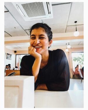 Meetha Raghunath Instagram - My meeting went right with Meethling…😉
