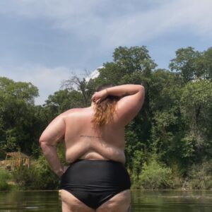 Meghan Tonjes Instagram - I’m convinced that being in a lake, topless, is the remedy to all that ails me. This is my entire vision board. 

(also, this EP from @jasminejethwa_ is gorgeous)

#tbt