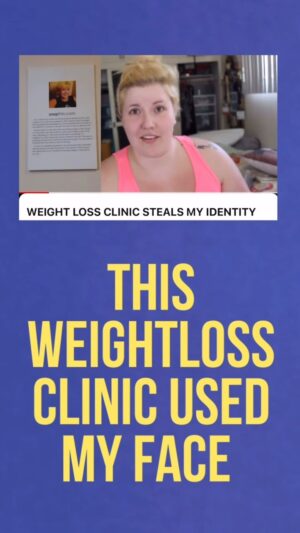 Meghan Tonjes Instagram - In the wake of all these AI ads using fat people’s photos to create fake weight loss stories and before photos to push weight loss drugs…I was reminded of the time I called a clinic that had a photo of me on the wall as a SUCCESS STORY.

God bless!