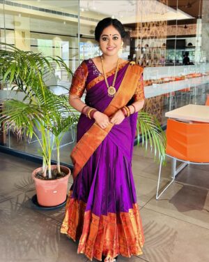 Meghna Vincent Instagram - Costume by @anina.boutique 
Beautiful “DHAVANI “