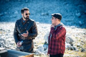 Mehmet Kurtuluş Instagram - With the director of Big Game Jalmari Helander // Büyük Oyun filminin yönetmeni Jalmari Helander ile birlikte