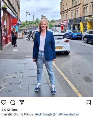 Melanie Bracewell Instagram - On the Fringe #edinburgh