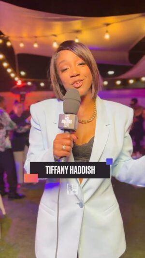 Melanie Comarcho Instagram - Who is on YOUR Mt. Rushmore of comedians? 

We pulled up to the funniest place in all of the #BETExperience to @therealchrisspencer and friends show with @tiffanyhaddish and let us tell you— THE JOKES WERE JOKING 😂 #BETAwards #BETX