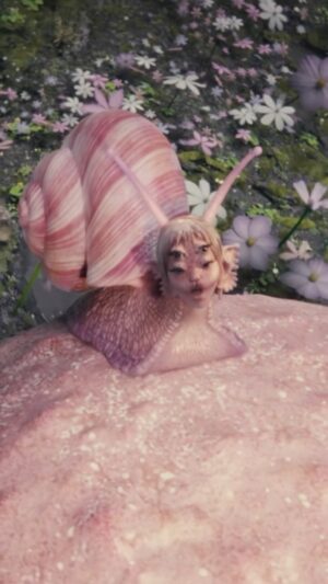 Melanie Martinez Instagram - LIGHT SHOWER MUSIC VIDEO 🐌✨
 
living out my soft snail heartfelt fantasy 🥹
so happy this video is finally out 🌱

link in bio💓