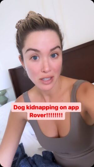 Melissa Bolona Instagram - It’s sickening that now I find out all the kidnapping stories on the app @roverdotcom a lot of people never get their dogs back. We need to hold Rover responsible for vetting their sitters.