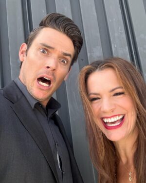 Melissa Claire Egan Instagram - I think we’re in trouble… @youngandrestlesscbs #yr