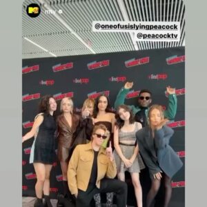 Melissa Collazo Instagram - @oneofusislyingpeacock s2 press day 🍒💫