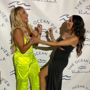 Melissa Gorga Instagram - Happy birthday to this Leo Lady🎉  Loved getting to know you better this year!  Too much fun! Have the best day with your beautiful family❤️ @daniellecabralofficial #rhonj