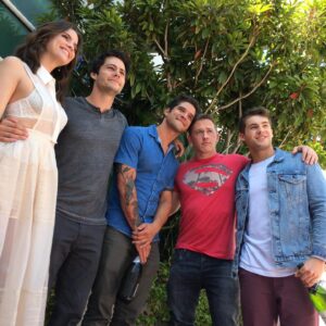 Melissa Ponzio Instagram - #MoonDayMonday #TeenWolf BTS ::: it’s been a little, here are a few fun memories…friends missing friends…